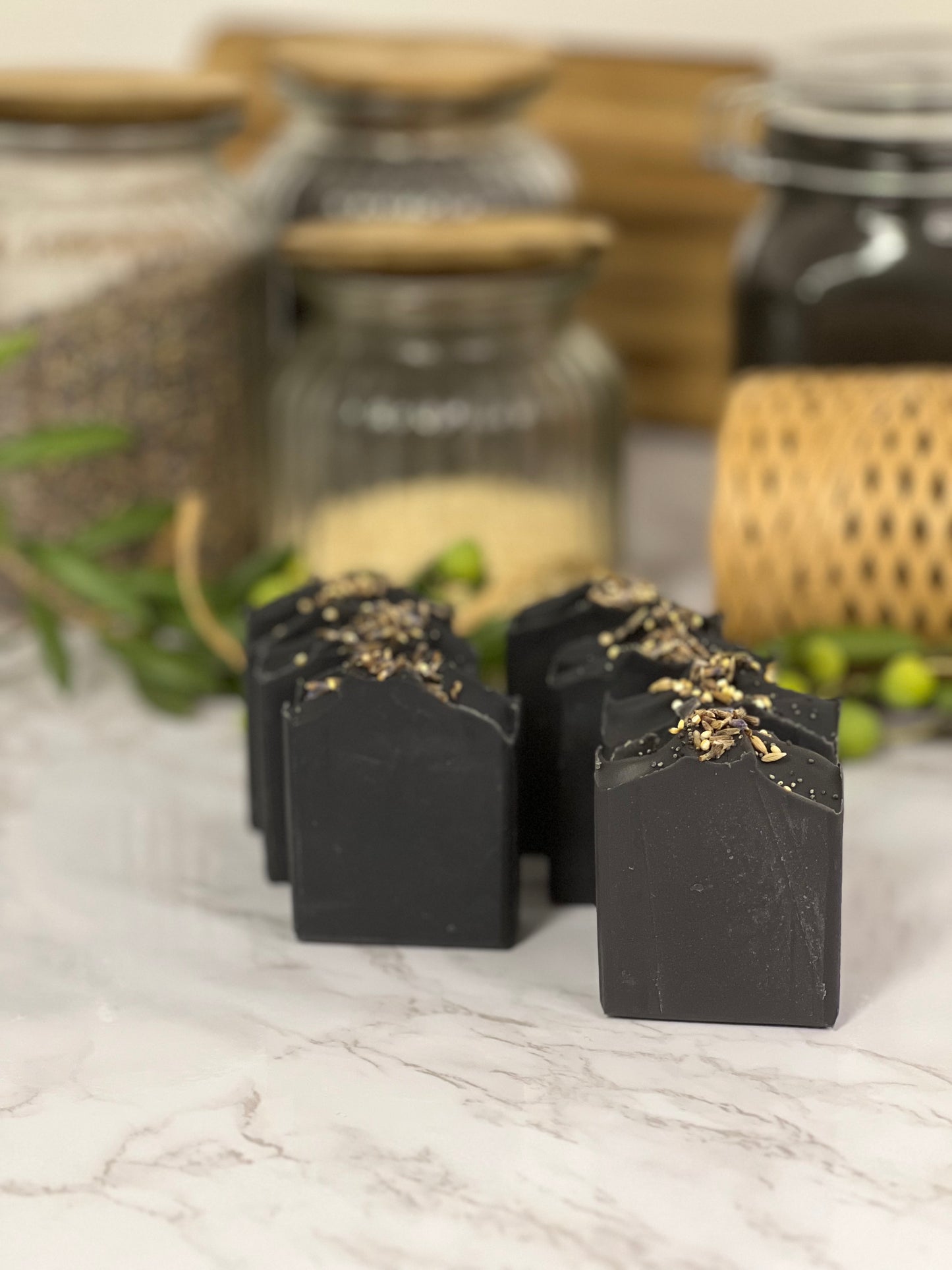 Charbon Végétal - Savon Surgras Purifiant & Détoxifiant