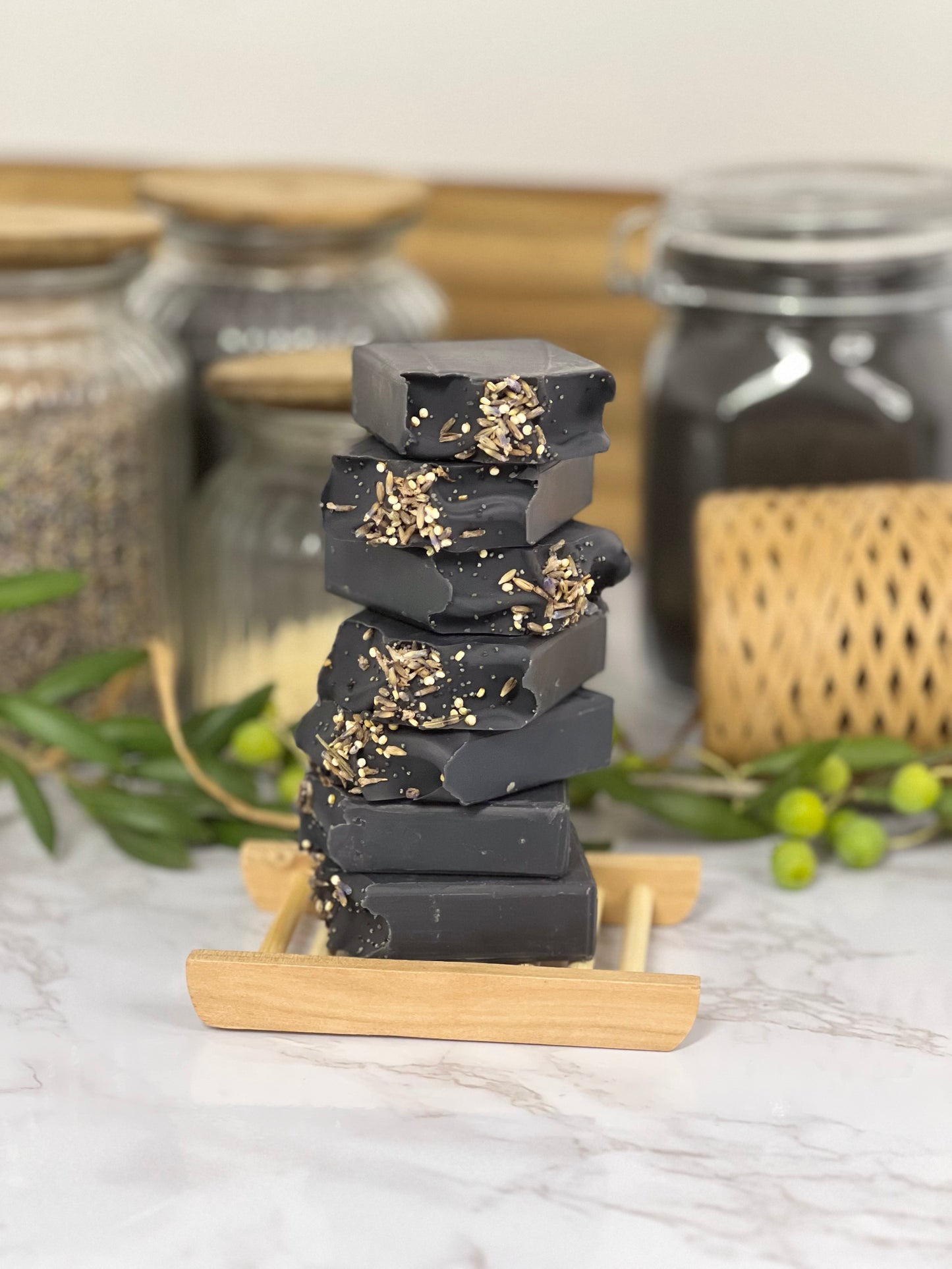 Charbon Végétal - Savon Surgras Purifiant & Détoxifiant