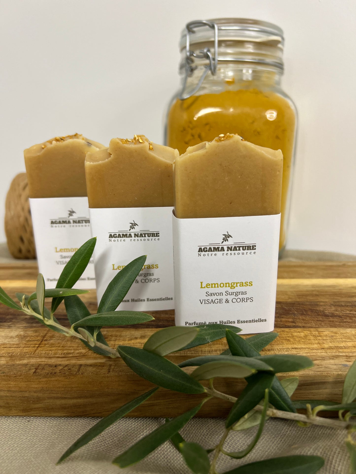 Lemongrass - Savon Surgras Naturel & Revitalisant